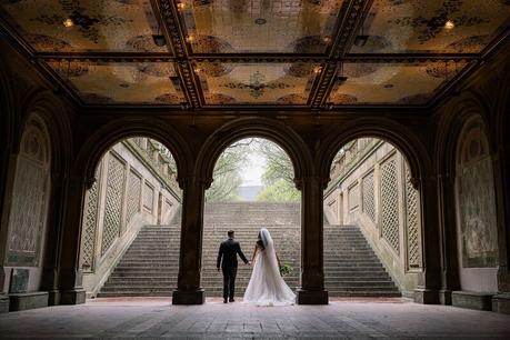 Emma and Rob’s Elopement Wedding in the Ladies’ Pavilion in April