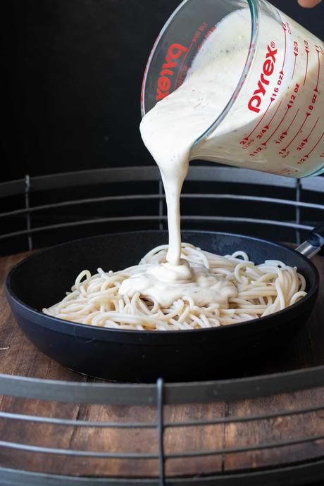 Vegan Fettuccine Alfredo Sauce Recipe