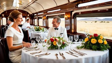 Rovos Rail culinary experience