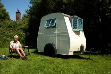 Vintage Single Berth Caravan