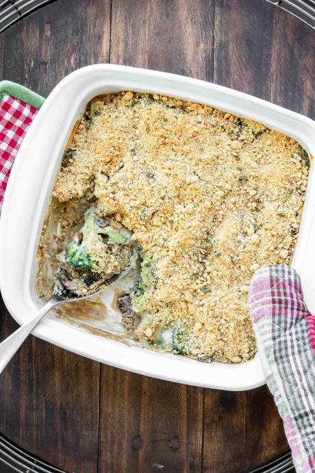 The Best Vegan Broccoli Casserole