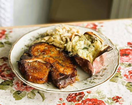 Oven Baked Saucy Pork Chops