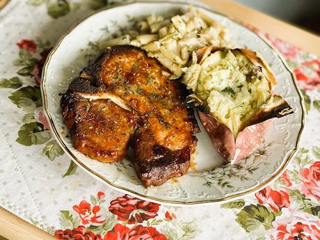 Oven Baked Saucy Pork Chops