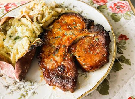 Oven Baked Saucy Pork Chops