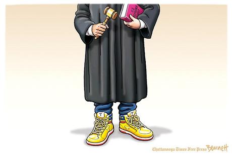 The Sneakers Give Alito Away