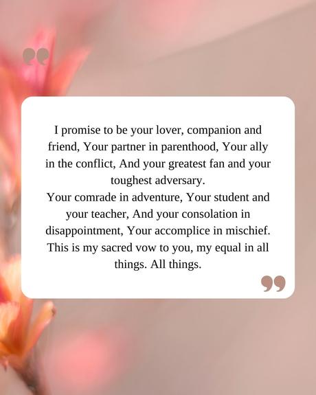 examples of wedding vows for her