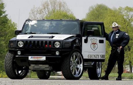 Police Car Hummer