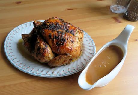 Grandmother's Roast Chicken and Gravy