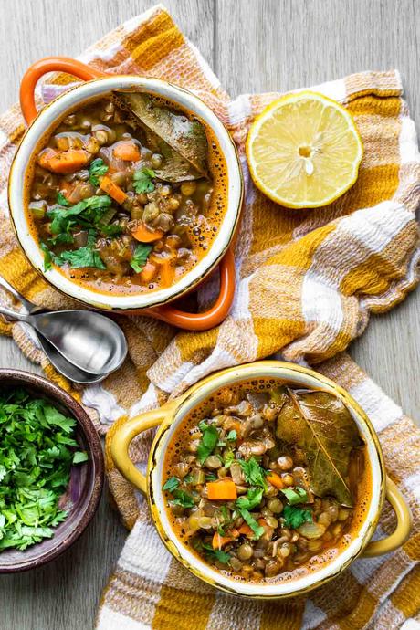 Greek Lentil Soup (Fakes Recipe)