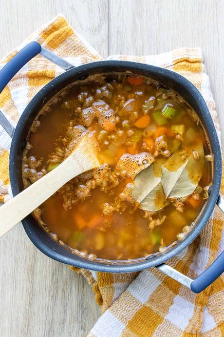 Greek Lentil Soup (Fakes Recipe)