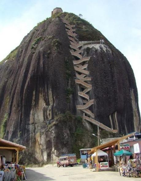 Staircase in Guatapé Antioquia