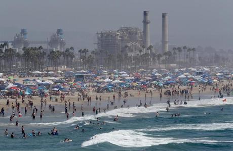 How will climate change affect heat waves in California and the West?