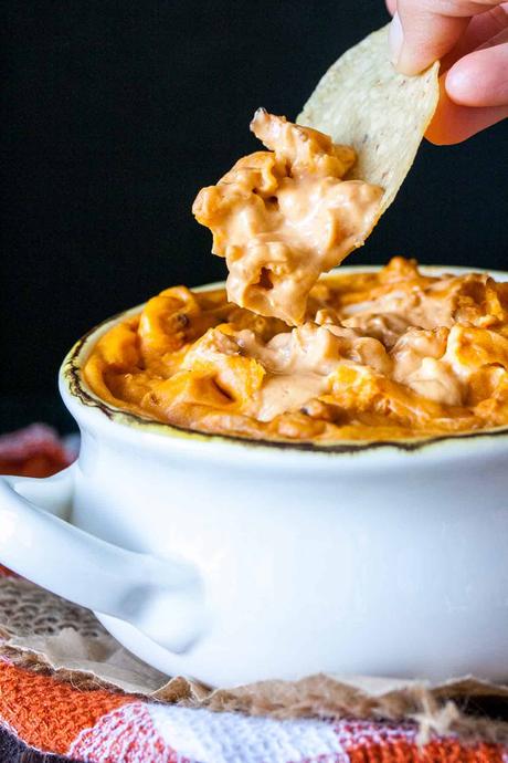 Vegan Buffalo Chicken Dip (Using Cauliflower)