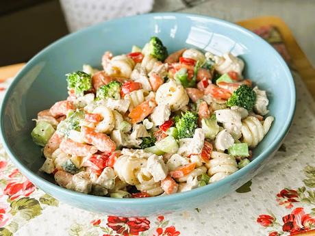 Chicken Parmesan Pasta Salad