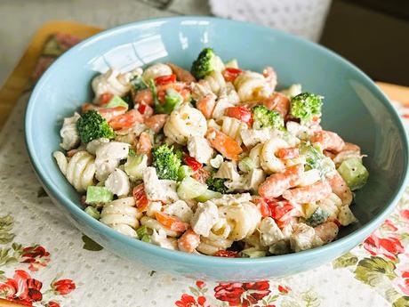 Chicken Parmesan Pasta Salad