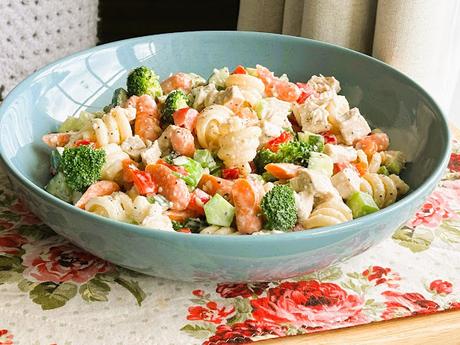 Chicken Parmesan Pasta Salad