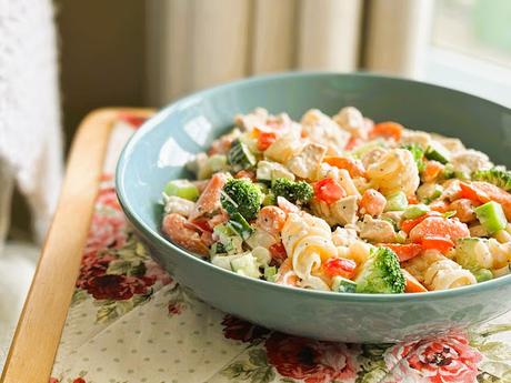 Chicken Parmesan Pasta Salad