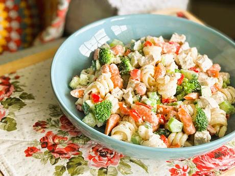 Chicken Parmesan Pasta Salad