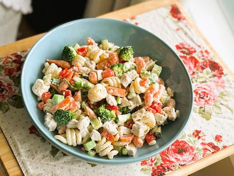 Chicken Parmesan Pasta Salad