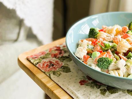 Chicken Parmesan Pasta Salad