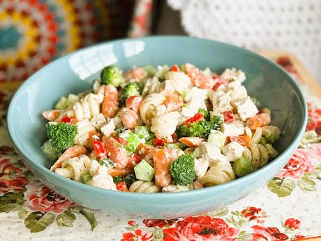 Chicken Parmesan Pasta Salad