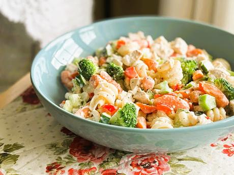 Chicken Parmesan Pasta Salad