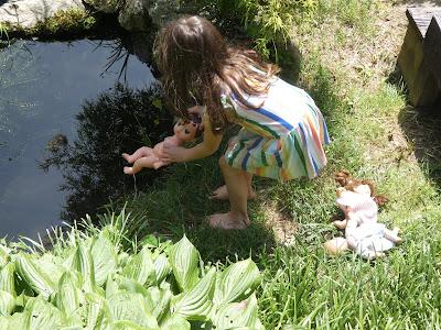 At the (Goldfish) Pool