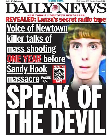 Daily News cover of January 16, 2014.
