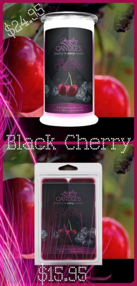 black cherry candle