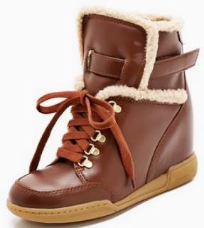 Shoe of the Day | Marc by Marc Jacobs Sherpa Lined Wedge Sneaker