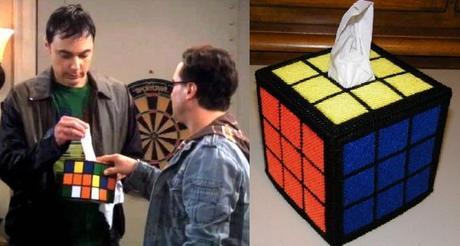 Rubik's Cube Inspired Tissue Box