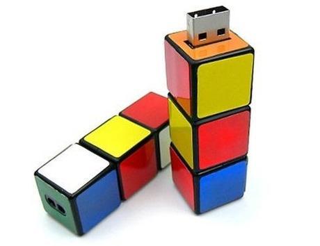 Rubik's Cube Inspired memory stick/drive
