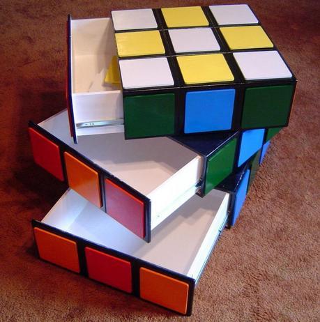 Rubik's Cube Inspired chest of drawers