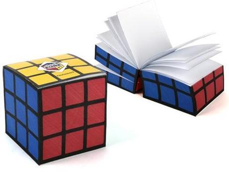 Rubik's Cube Inspired Notepad