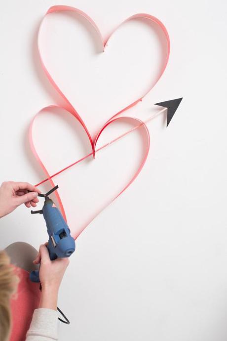 Oversized heart chain