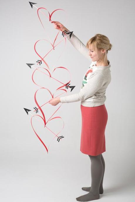 Oversized heart chain