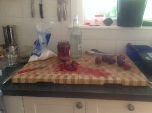 Lynda hallinan damson gin drunken plums