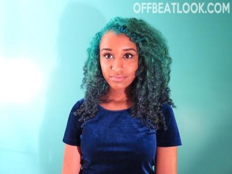 ombre blue hair tutorial