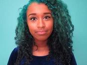 Dyed Hair Teal Blue Ombre