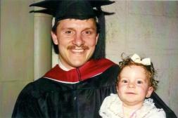 Becca Garber dad graduating from AUC