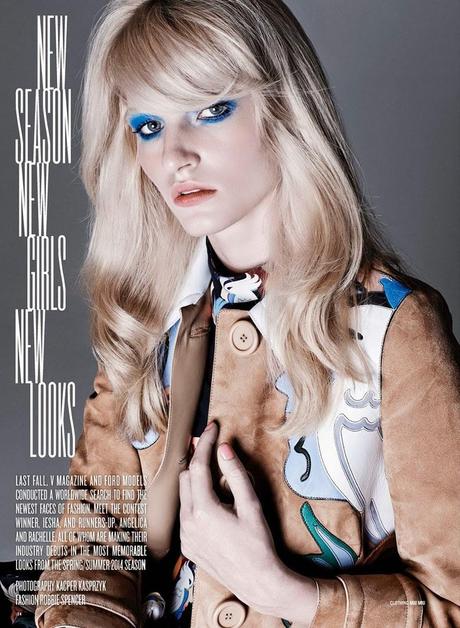 Editorial: Kacper Kasprzyk For V Magazine Spring 2014