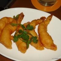 golden fried prawn