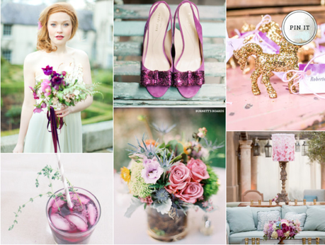 inspiration board radiant orchid