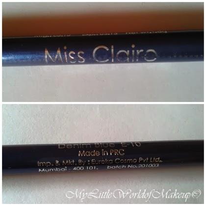 Miss Claire Glimmersticks for eyes in Denim Blue