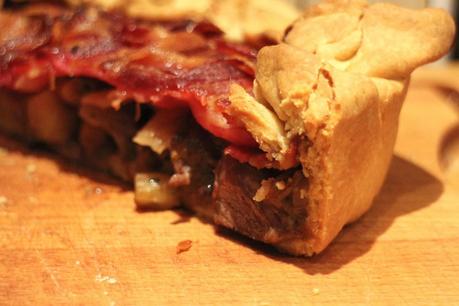 Winter is Coming: Bacon Lattice Beef Pie