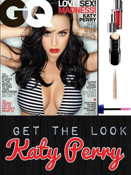 Get Katy Perry’s GQ Pinup Look Using @Maybelline Cosmetics