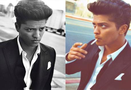 Bruno Mars on the street