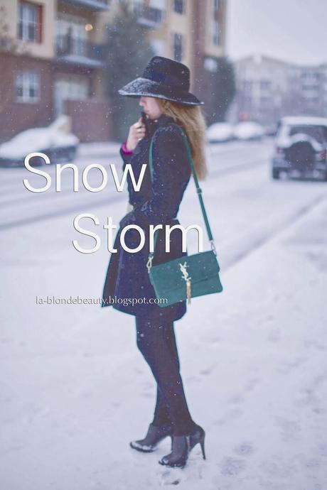 Mia Wilson for La Blonde Beauty (Snow Storm)
