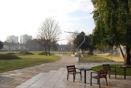 Normand Park, London - Fixed Seating and Tables