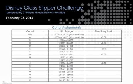 2014 Princess Half & Glass Slipper Challenge Corral Info